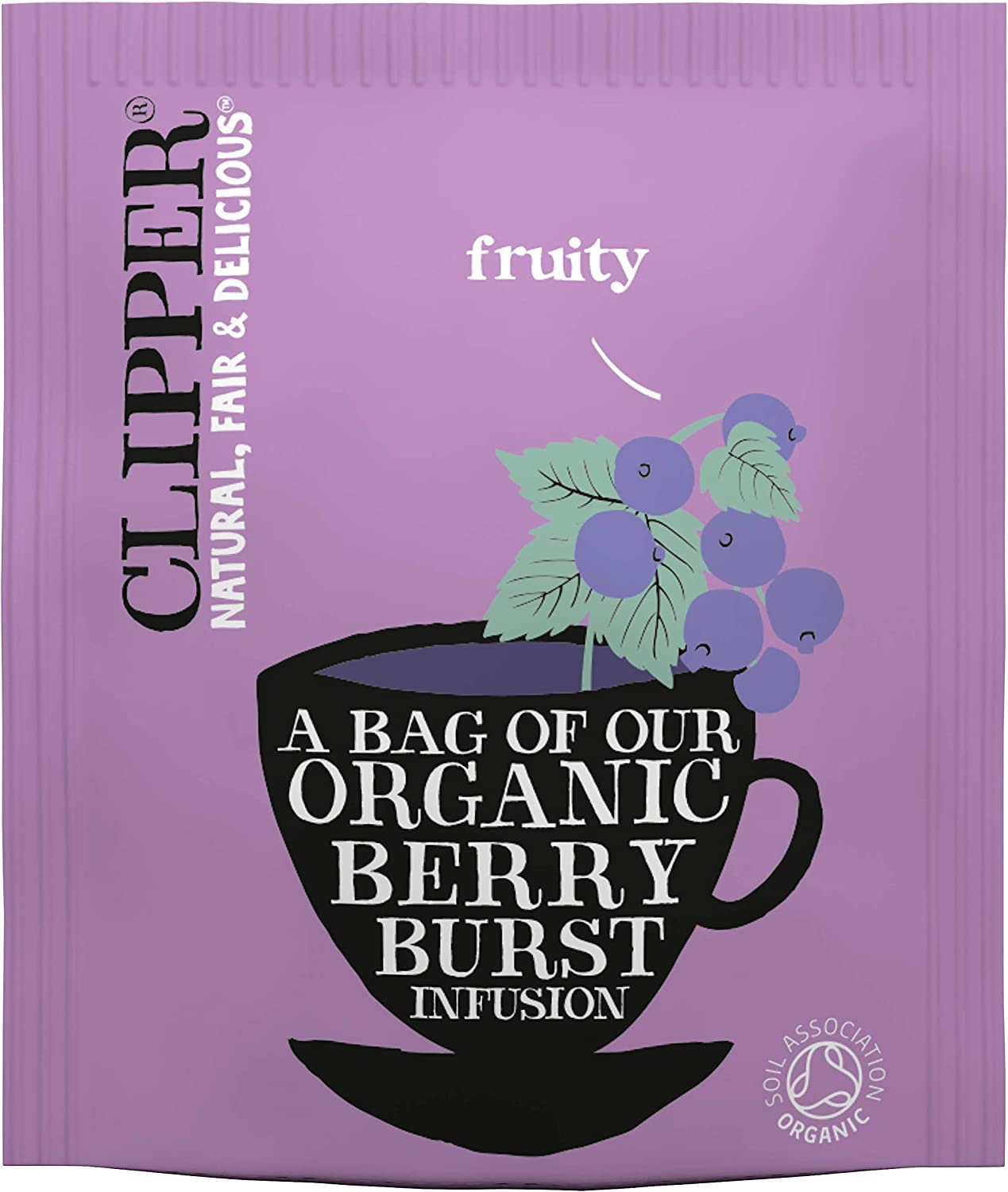 Clipper Organic Infusion Berry Burst 250 Envelopes