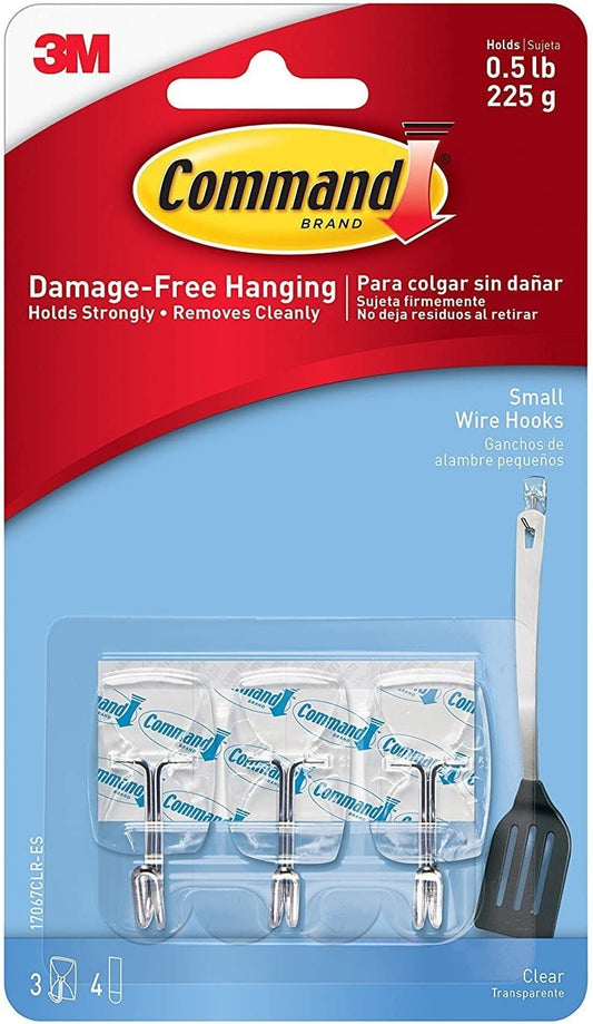 Command 17067CL Small Wire Hooks - NWT FM SOLUTIONS - YOUR CATERING WHOLESALER