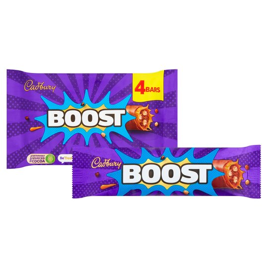 Cadbury Boost Multi Pack 4 x 31.5g