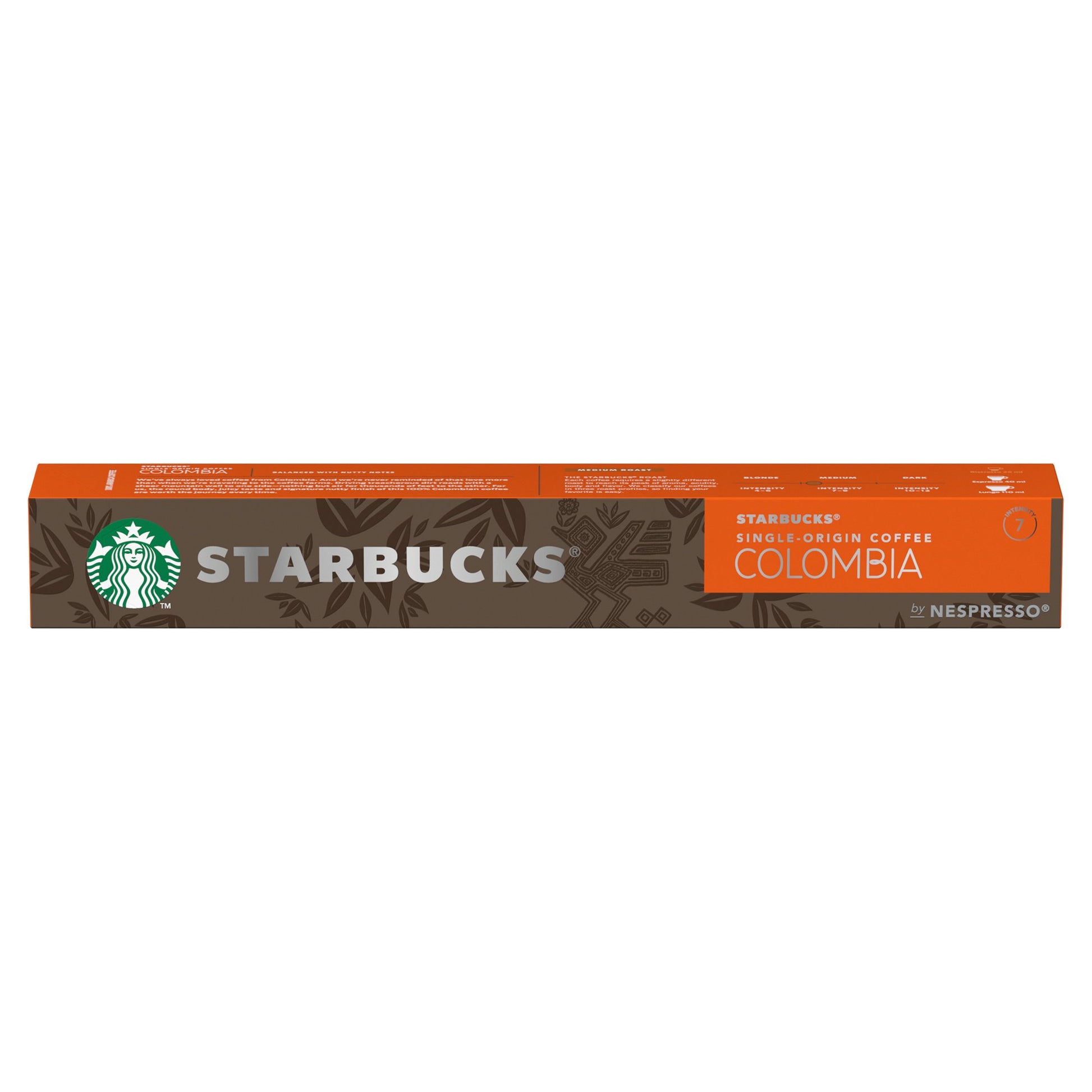 Starbucks Single Origin Coffee Colombia 10's (Nespresso Compatible Pods) - NWT FM SOLUTIONS - YOUR CATERING WHOLESALER