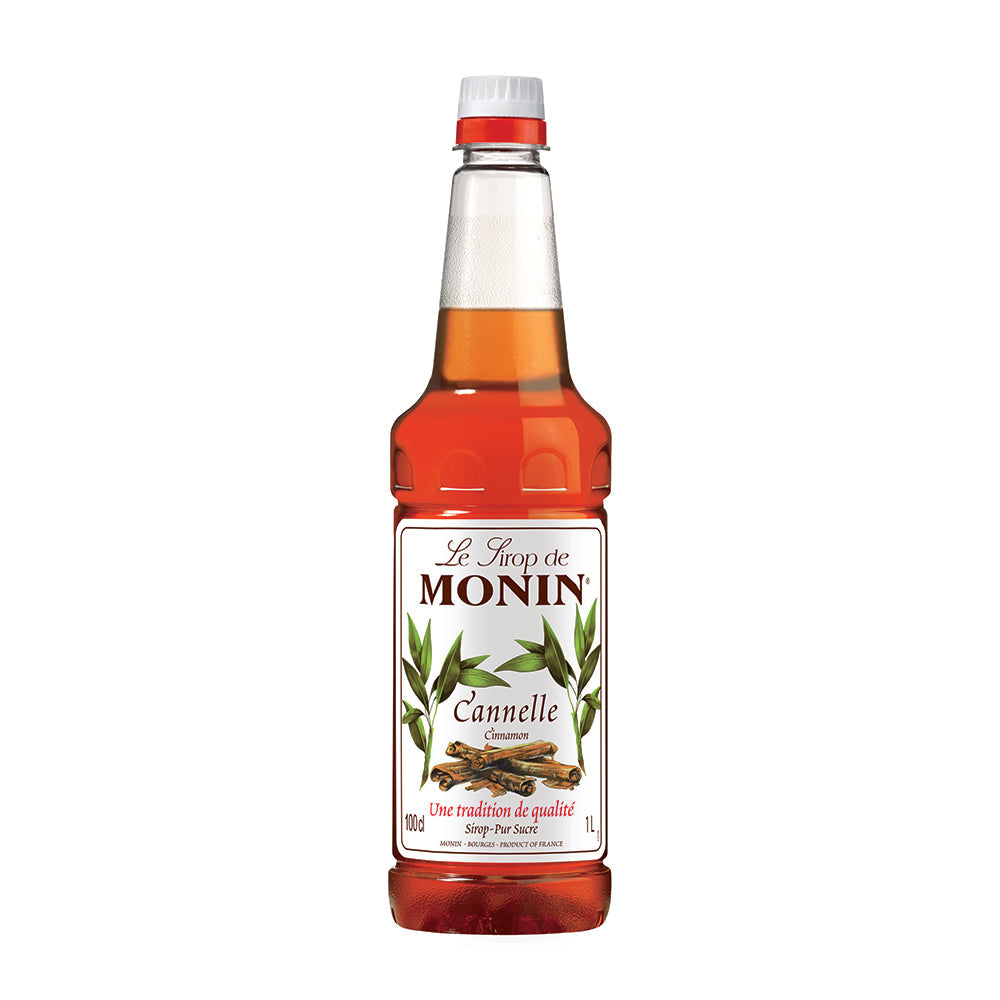 Monin Cinnamon Coffee Syrup 1litre (Plastic) - NWT FM SOLUTIONS - YOUR CATERING WHOLESALER