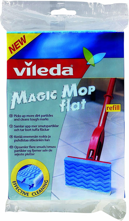Vileda Magic Flat Mop Head & Handle