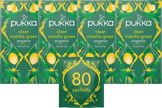 Pukka Tea Clean Matcha Green Envelopes 20's - NWT FM SOLUTIONS - YOUR CATERING WHOLESALER