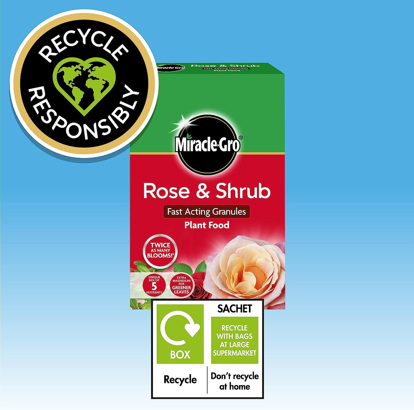 Miracle-Gro Rose & Shrub Plant Food 3kg