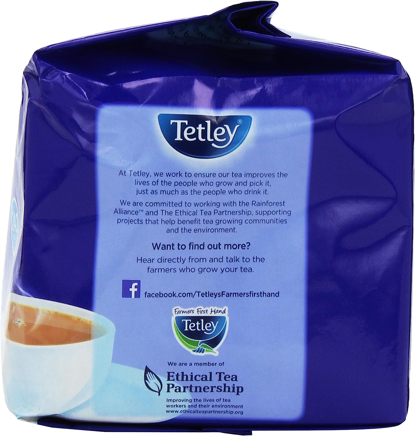 Tetley Softpack 240 x 2-Cup Teabags, 750G