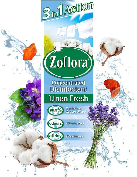 Zoflora Linen Fresh Disinfectant 120ml
