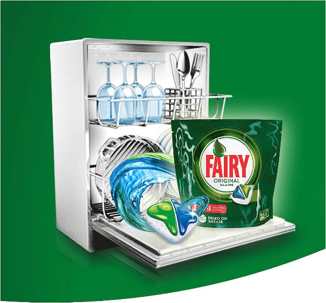 Fairy All In One Dishwasher Tablets 84's