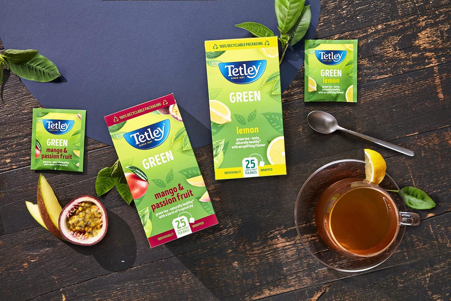 Tetley Fruit & Herb Starter Pack 6x25's