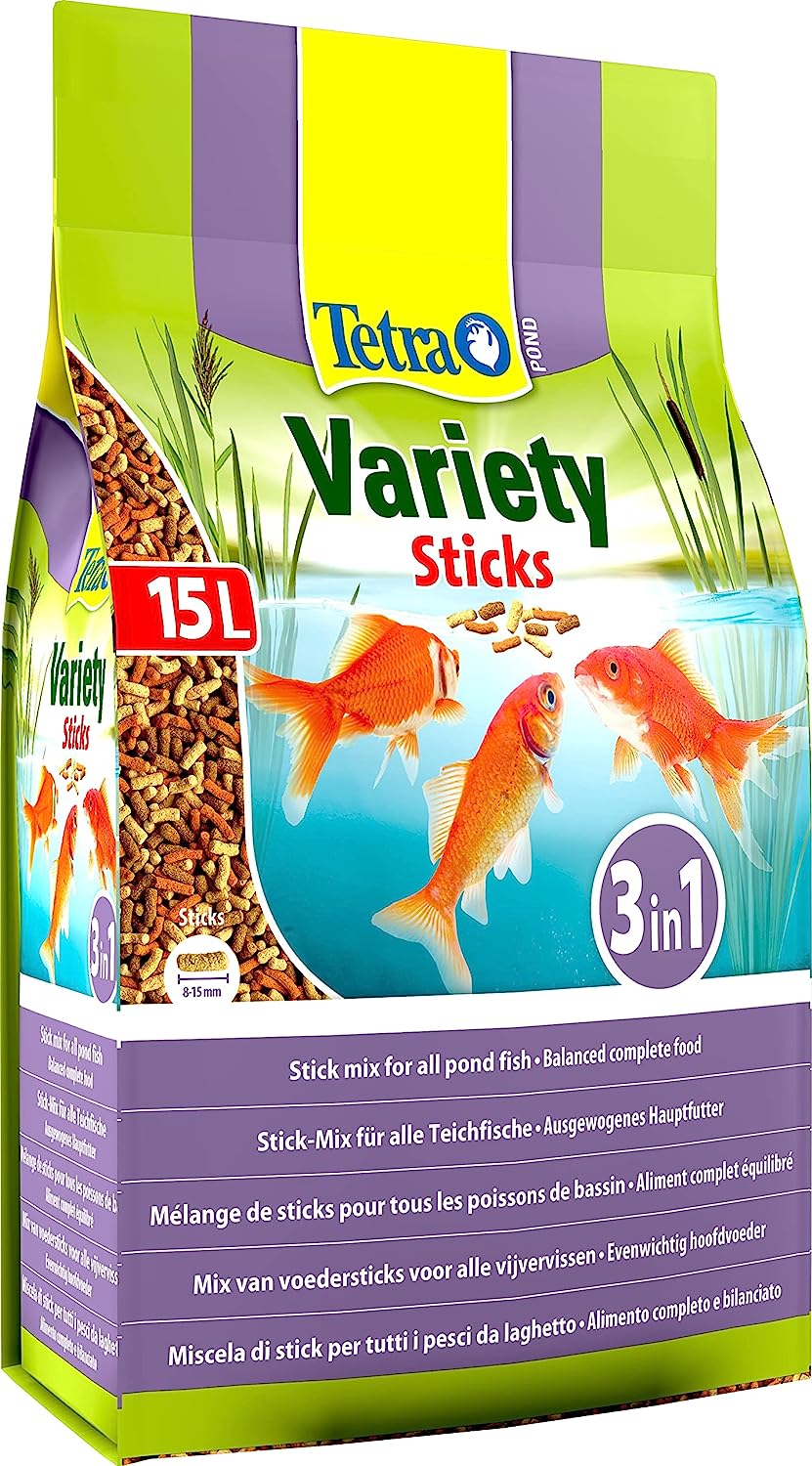 Tetra Pond Variety Sticks 15 Litre