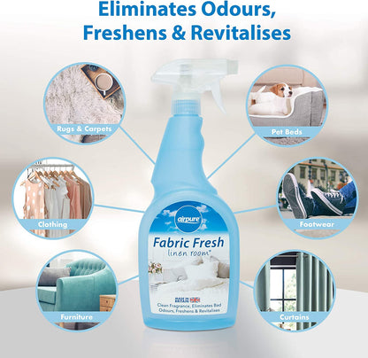 Airpure Fabric Freshener Linen Room 750ml
