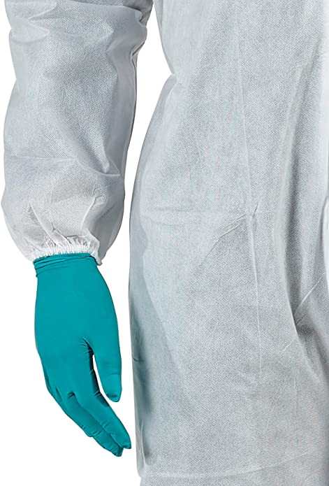 Microgard 1500 Medium White Coverall - NWT FM SOLUTIONS - YOUR CATERING WHOLESALER