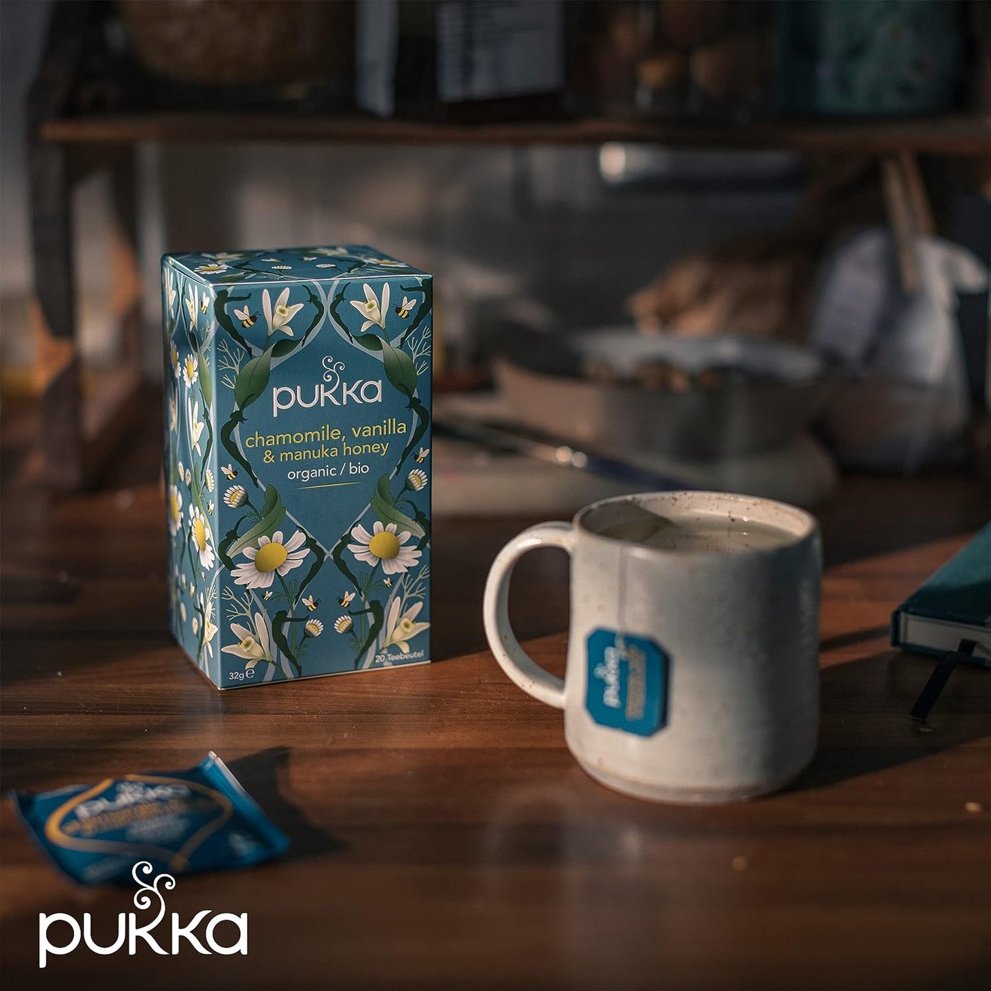 Pukka Tea Chamomile, Vanilla & Manuka Honey Envelopes 20's