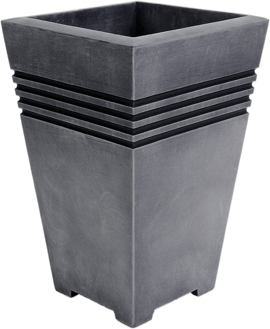 Milano Pewter 45cm Tall Planter {GN715} - NWT FM SOLUTIONS - YOUR CATERING WHOLESALER