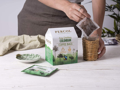 Percol Colombian Coffee Bags 8g Pack 10s