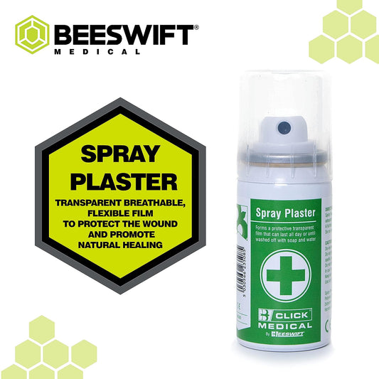 Click Medical Spray Plaster 32.5ml - NWT FM SOLUTIONS - YOUR CATERING WHOLESALER