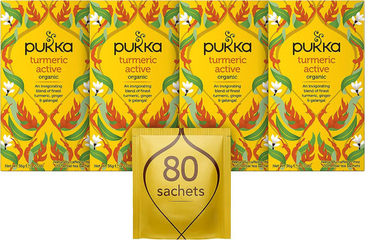 Pukka Tea Turmeric Active Envelopes 20's - NWT FM SOLUTIONS - YOUR CATERING WHOLESALER