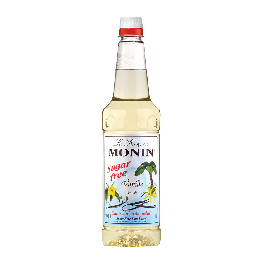 Monin Sugar Free Vanilla Coffee Syrup 1 Litre