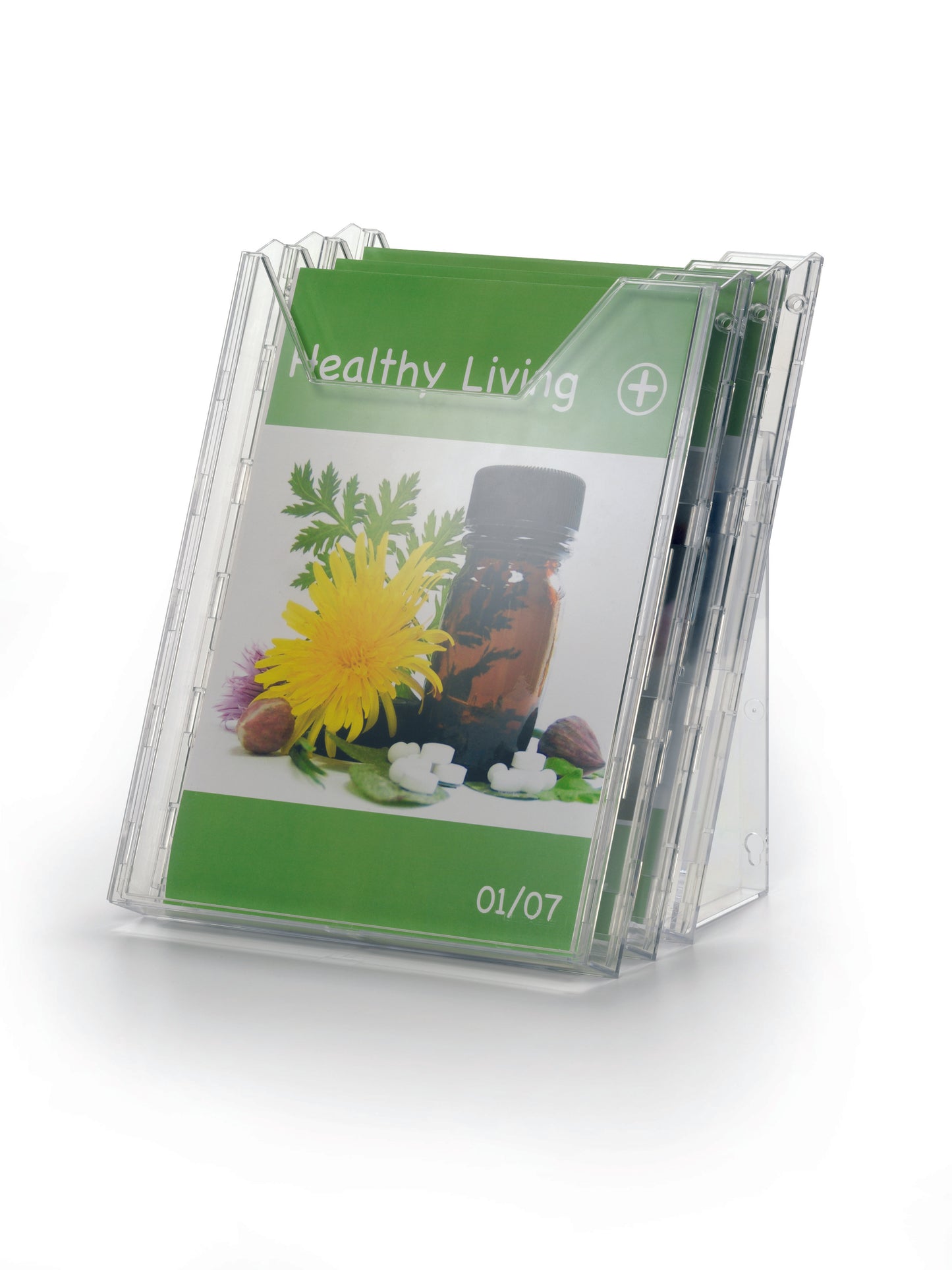 Durable Combiboxx Literature Holder A4 Portrait (Pack 3) - 858019 - NWT FM SOLUTIONS - YOUR CATERING WHOLESALER