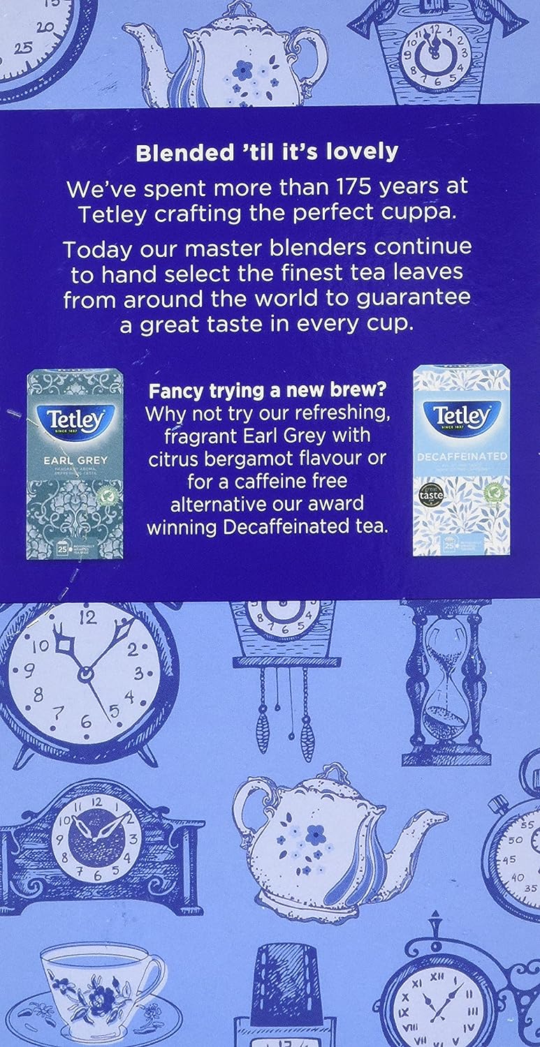 Tetley English Breakfast Envelopes 25's