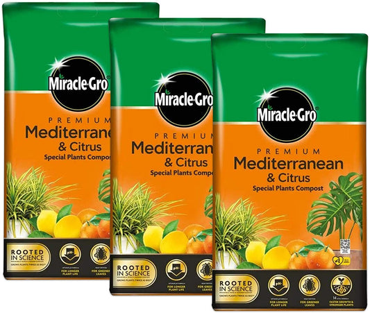 Miracle Gro Mediterranean Citrus Compost - 6L - NWT FM SOLUTIONS - YOUR CATERING WHOLESALER