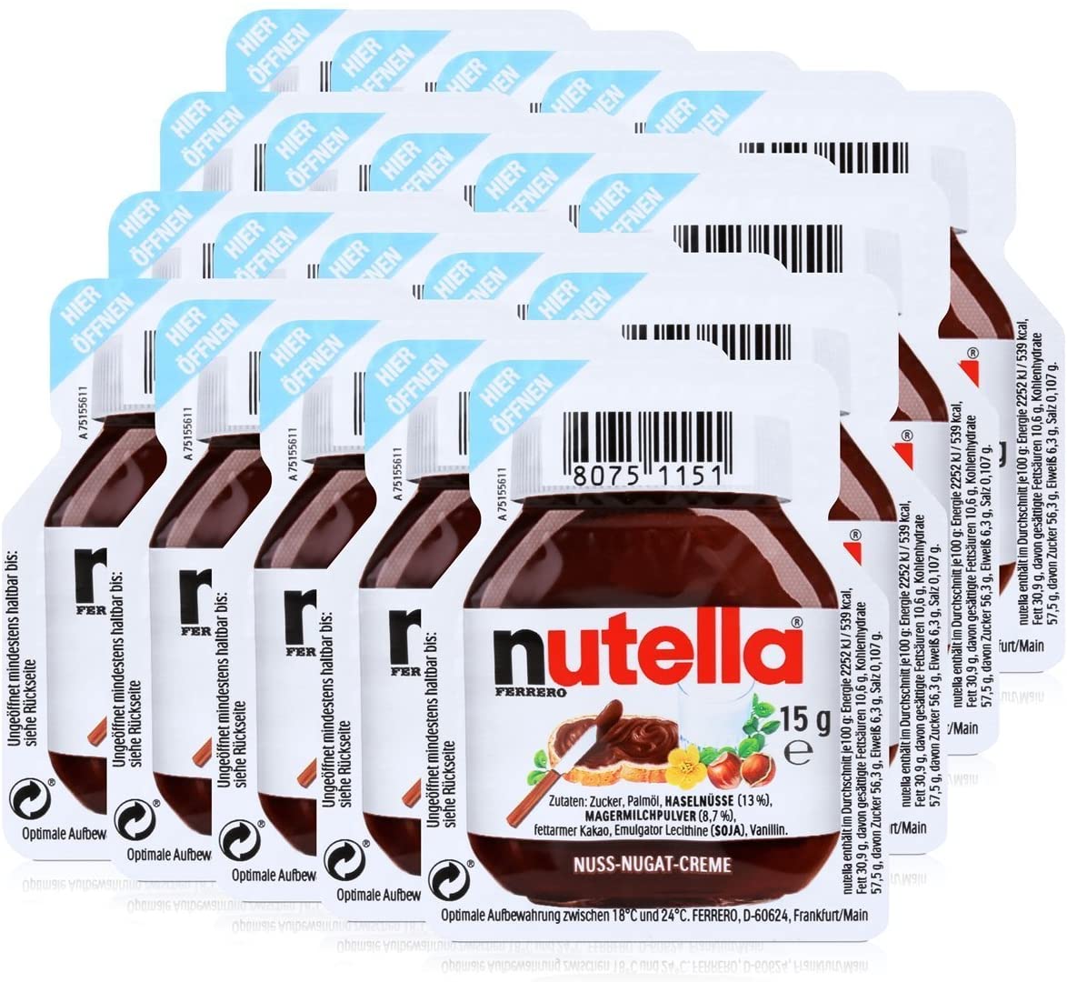 Nutella Portions 20's x 15g