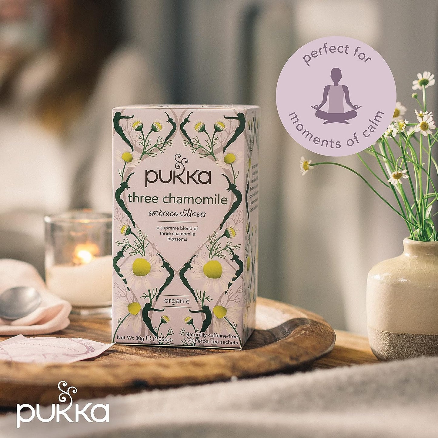 Pukka Tea Three Chamomile Envelopes 20's