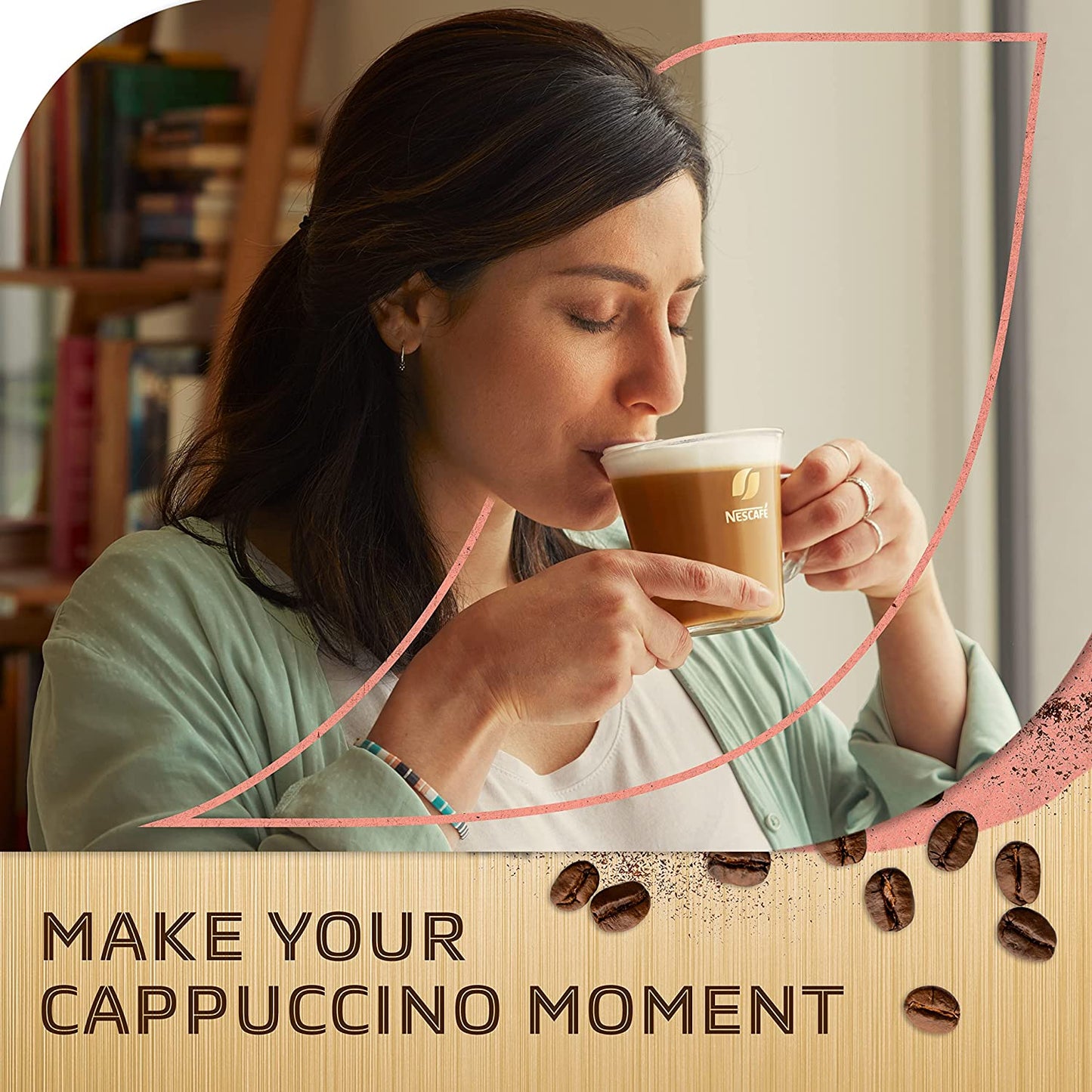 NESCAFE® GOLD Cappuccino Unsweetened Sachets 50 x 14.2g
