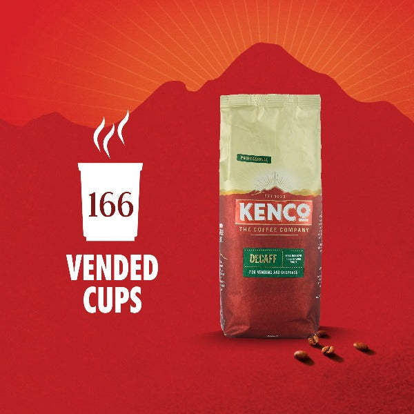 Kenco Decaffeinated Instant Coffee Vending Bag 300g Pack