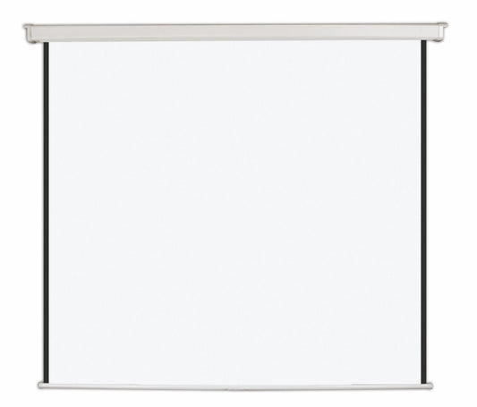 Bi-Office Wall Projection Screen 2000x2000mm Black Border White Housing - 9D006003 - NWT FM SOLUTIONS - YOUR CATERING WHOLESALER