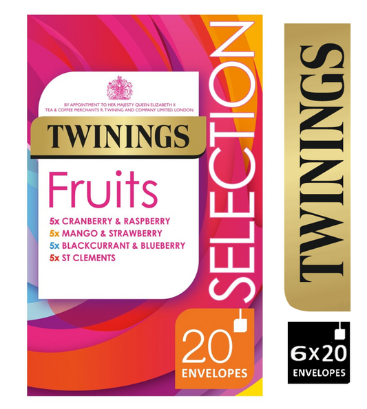 Twinings Fruit Selection 20's - NWT FM SOLUTIONS - YOUR CATERING WHOLESALER