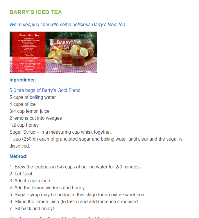 Barry's Gold Blend Tea 600's (Red Box)