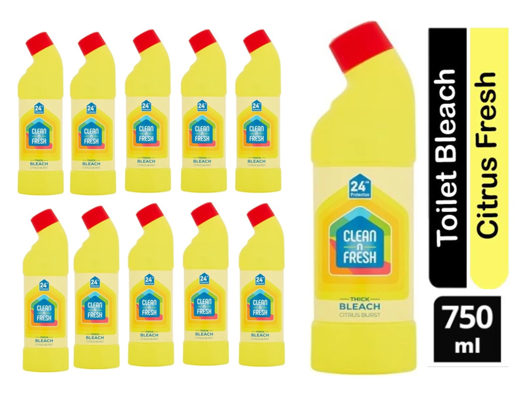 Clean And Fresh Citrus Bleach 750ml