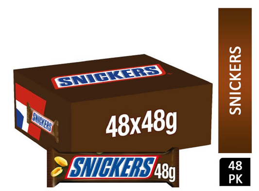 Snickers Pack 48's - NWT FM SOLUTIONS - YOUR CATERING WHOLESALER