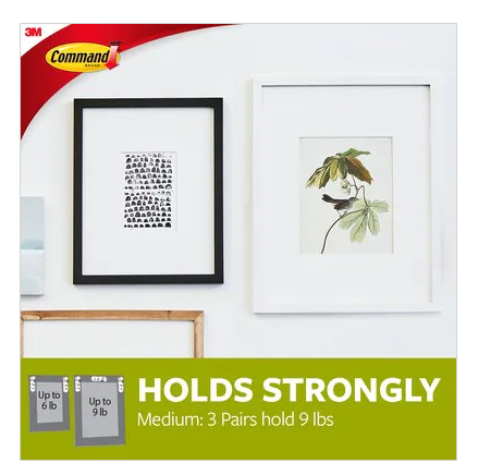 Command 17201 Medium Picture Hanging Strips