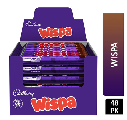 Cadbury Wispa Pack 48's - NWT FM SOLUTIONS - YOUR CATERING WHOLESALER