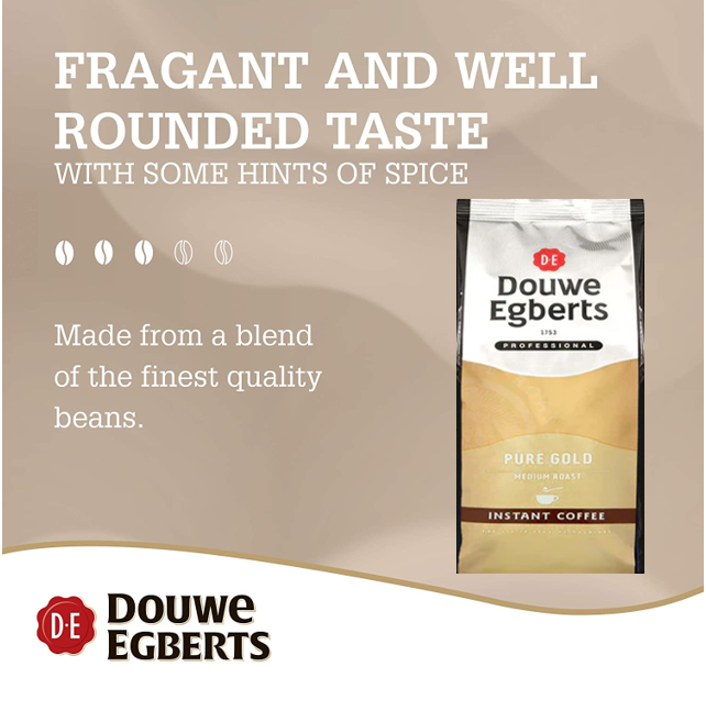 Douwe Egberts Pure Gold 300g Vending - NWT FM SOLUTIONS - YOUR CATERING WHOLESALER