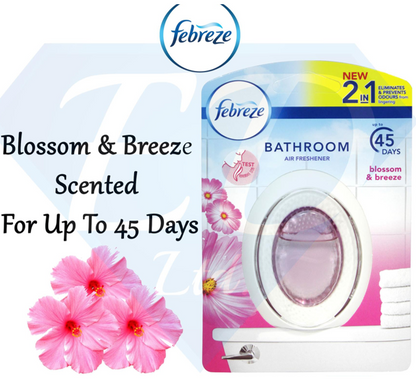 Febreze Blossom & Breeze Bathroom Gel Air Freshener - NWT FM SOLUTIONS - YOUR CATERING WHOLESALER