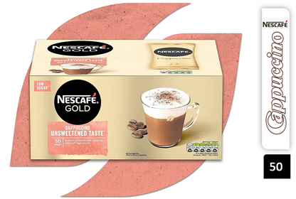 NESCAFE® GOLD Cappuccino Unsweetened Sachets 50 x 14.2g