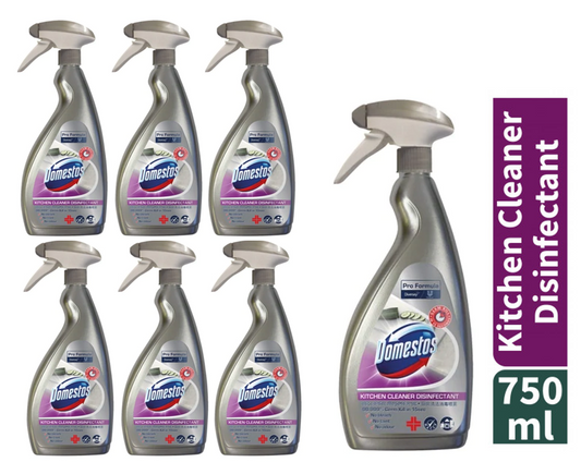 Domestos Pro Kitchen Cleaner Disinfectant Spray 750ml - NWT FM SOLUTIONS - YOUR CATERING WHOLESALER