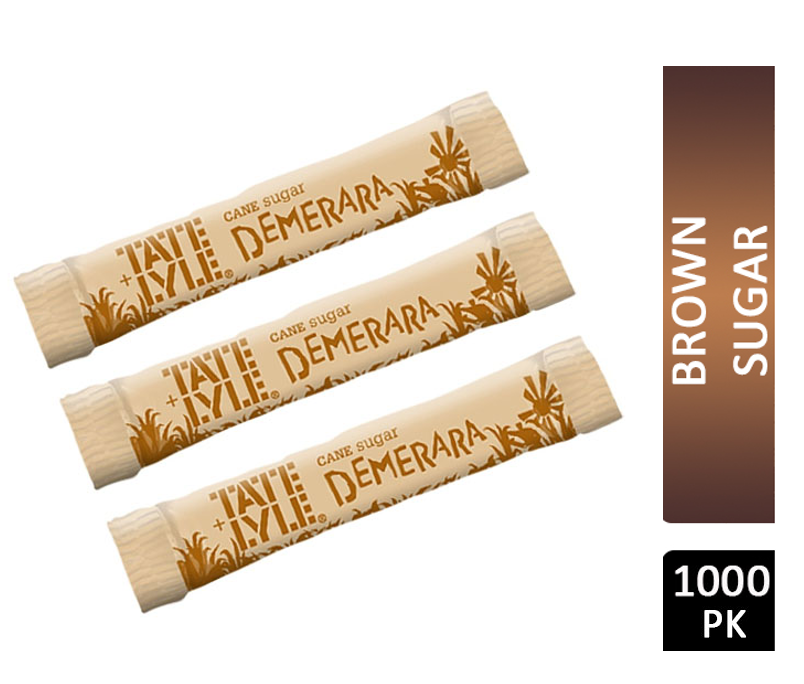 Tate & Lyle Brown Sugar Sticks 1000's