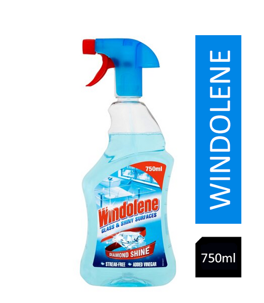 Windolene Window & Glass Cleaner Trigger 750ml - NWT FM SOLUTIONS - YOUR CATERING WHOLESALER