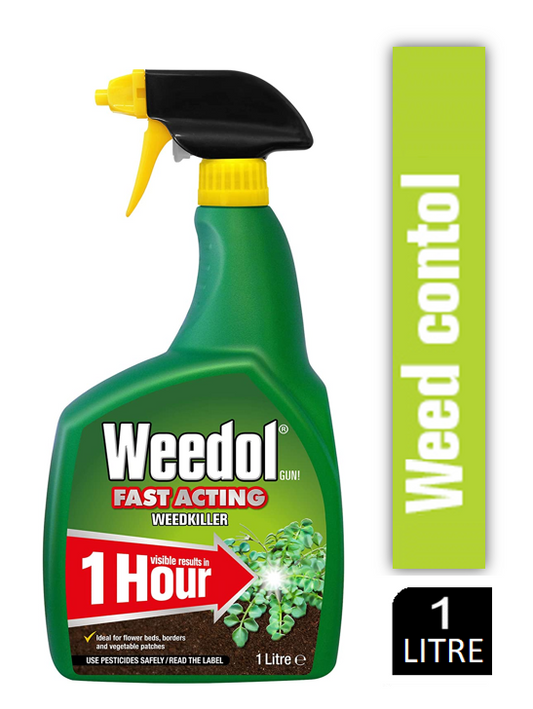 Weedol Fast Acting Weedkiller RTU 1 Litre - NWT FM SOLUTIONS - YOUR CATERING WHOLESALER