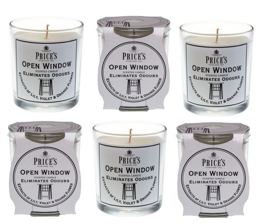 Price's Open Window Odour Eliminating Candle - NWT FM SOLUTIONS - YOUR CATERING WHOLESALER