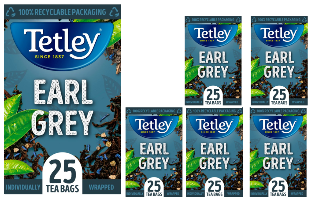 Tetley Earl Grey Envelopes 25's