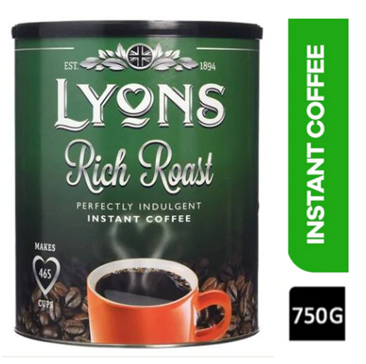 Lyons Rich Roast Coffee 750g - NWT FM SOLUTIONS - YOUR CATERING WHOLESALER