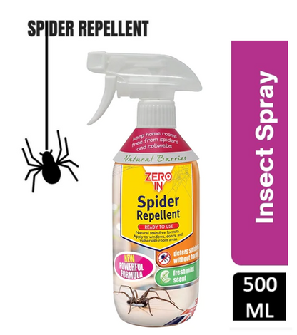 Zero-in Spider Repellent 500ml (STV981) - NWT FM SOLUTIONS - YOUR CATERING WHOLESALER