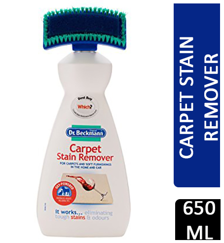 Dr Beckmann - UK's No1 Carpet Cleaning Fluid &amp; Brush Adapter 650ml