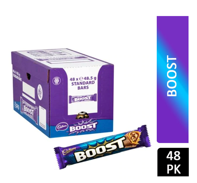 Cadbury Boost Bars Pack 48's - NWT FM SOLUTIONS - YOUR CATERING WHOLESALER
