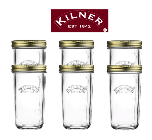 Kilner Wide Mouth Preserve Glass Jar 0.5 Litre