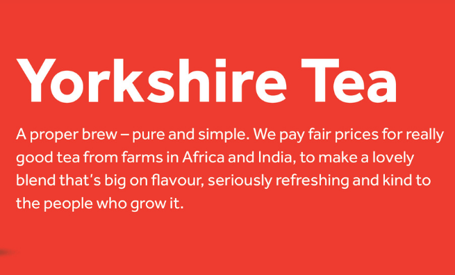 Yorkshire Tea 2 Cup 1040's
